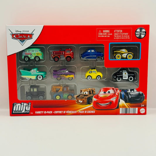 Disney Pixar Cars - GOLDEN CRUISIN' MCQUEEN VARIETY 10-PACK + RED - 1:55 Diecast
