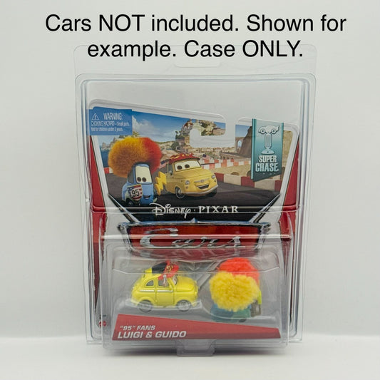 Disney Pixar Cars - SET OF 5 CLEAR CARD PROTECTORS FOR 2011-2026 1:55 Diecast