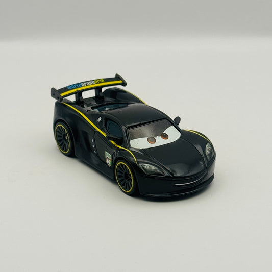 Disney Pixar Cars - LEWIS HAMILTON *NO TEETH GAP* WGP Cars 2 - 1:55 Diecast