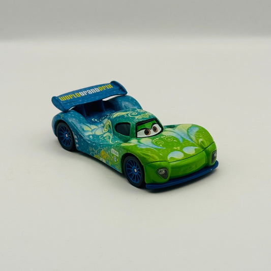 Disney Pixar Cars - CARLA VELOSO WGP (BRAZIL #8) Cars 2 2011 - 1:55 Diecast