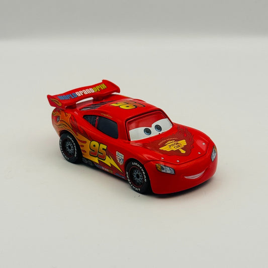 Disney Pixar Cars - WGP McQUEEN WITH RACING WHEELS Cars 2 2011 - 1:55 Diecast