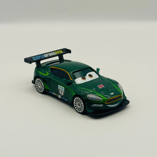 Disney Pixar Cars - NIGEL GEARSLEY WGP Cars 2 2011 - 1:55 Diecast