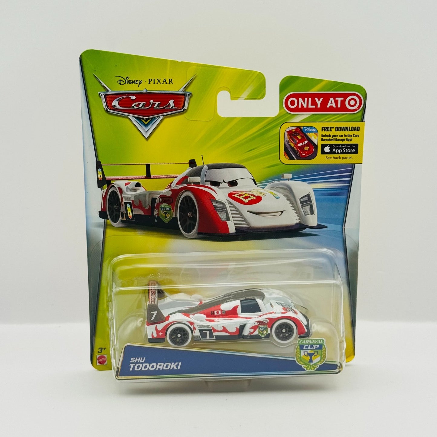 Disney Pixar Cars - CARNIVAL CUP SHU TODOROKI TROC WGP 2016 - 1:55 Diecast