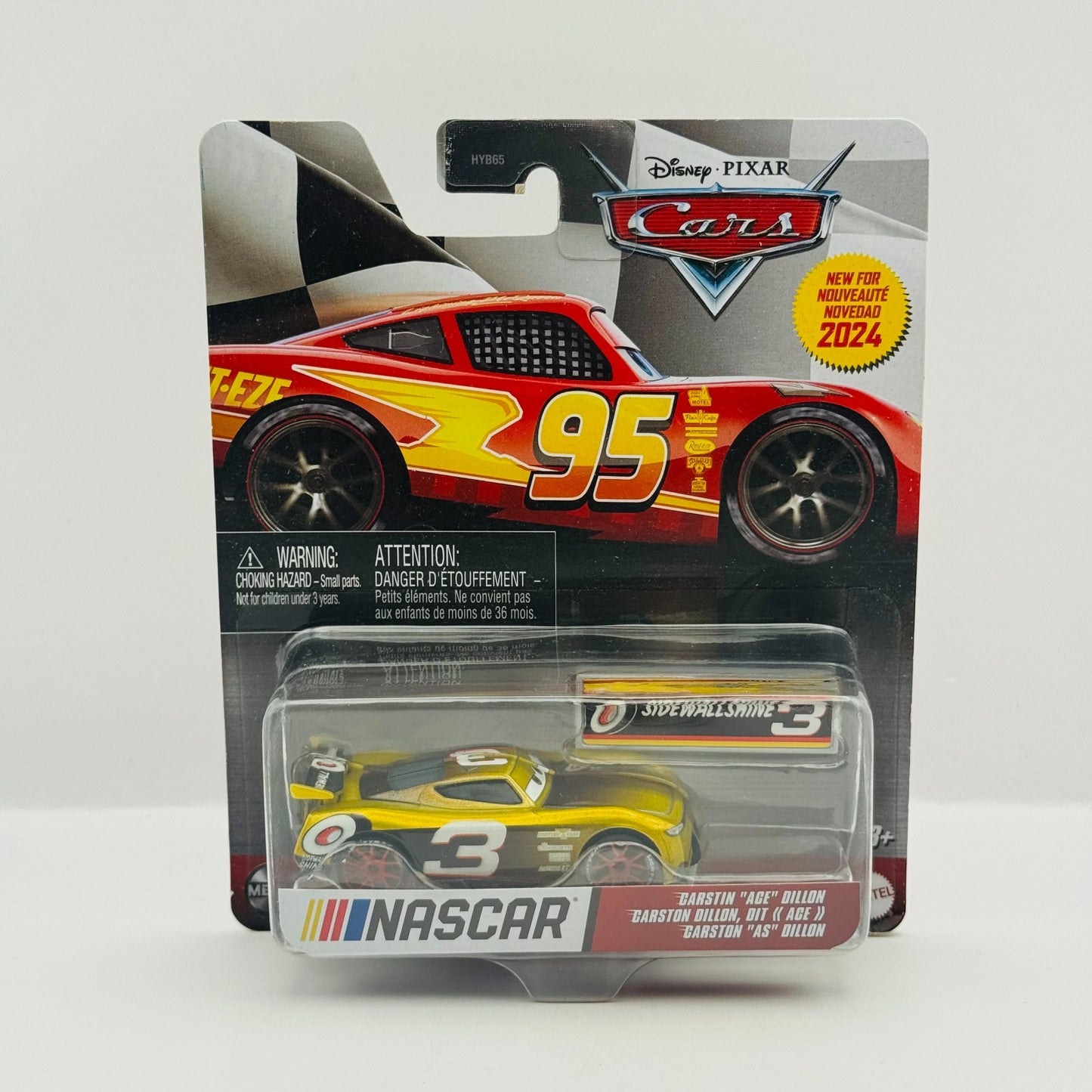 Disney Pixar Cars - NASCAR CARSTIN ACE DILLON METALLIC 2024 - 1:55 Diecast