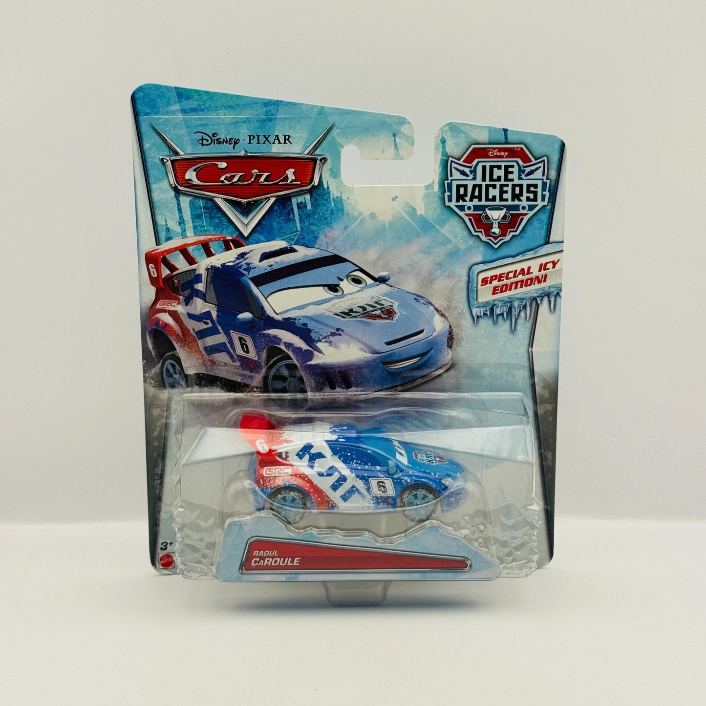 Disney Pixar Cars - ICE RACERS RAOUL CAROULE WGP TROC 2015 - 1:55 Diecast