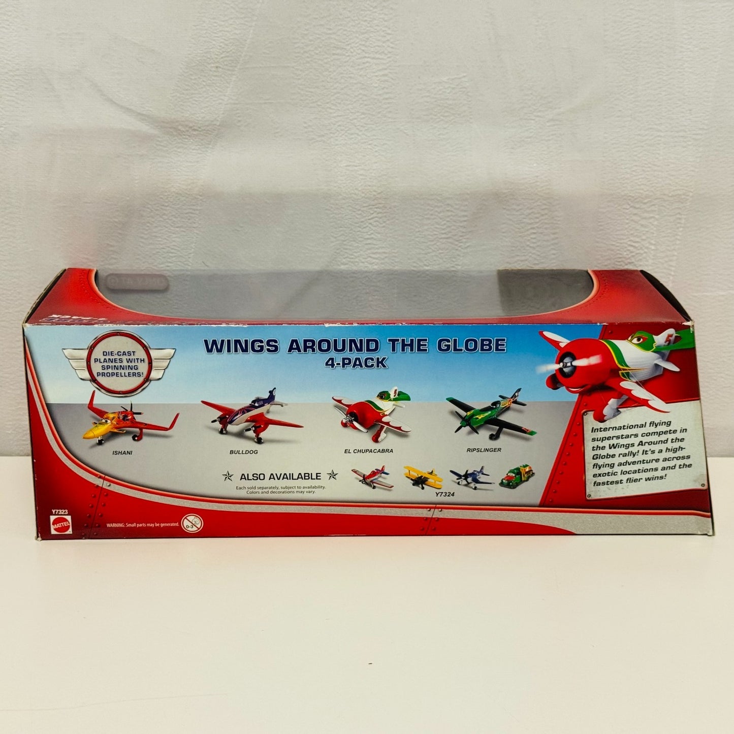 Disney Pixar Cars - WINGS AROUND THE GLOBE 4-PACK ISHANI RIPSLINGER 1:55 Diecast