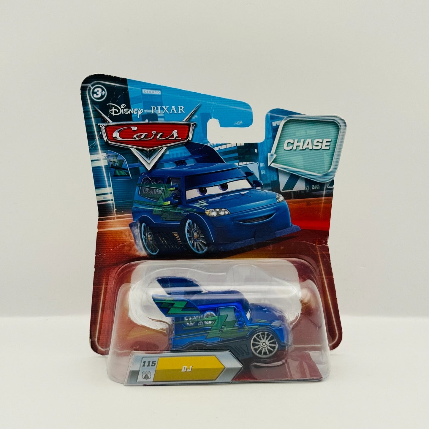 Disney Pixar Cars - METALLIC DJ RANSBURG *CHASE* 2010 - 1:55 Diecast