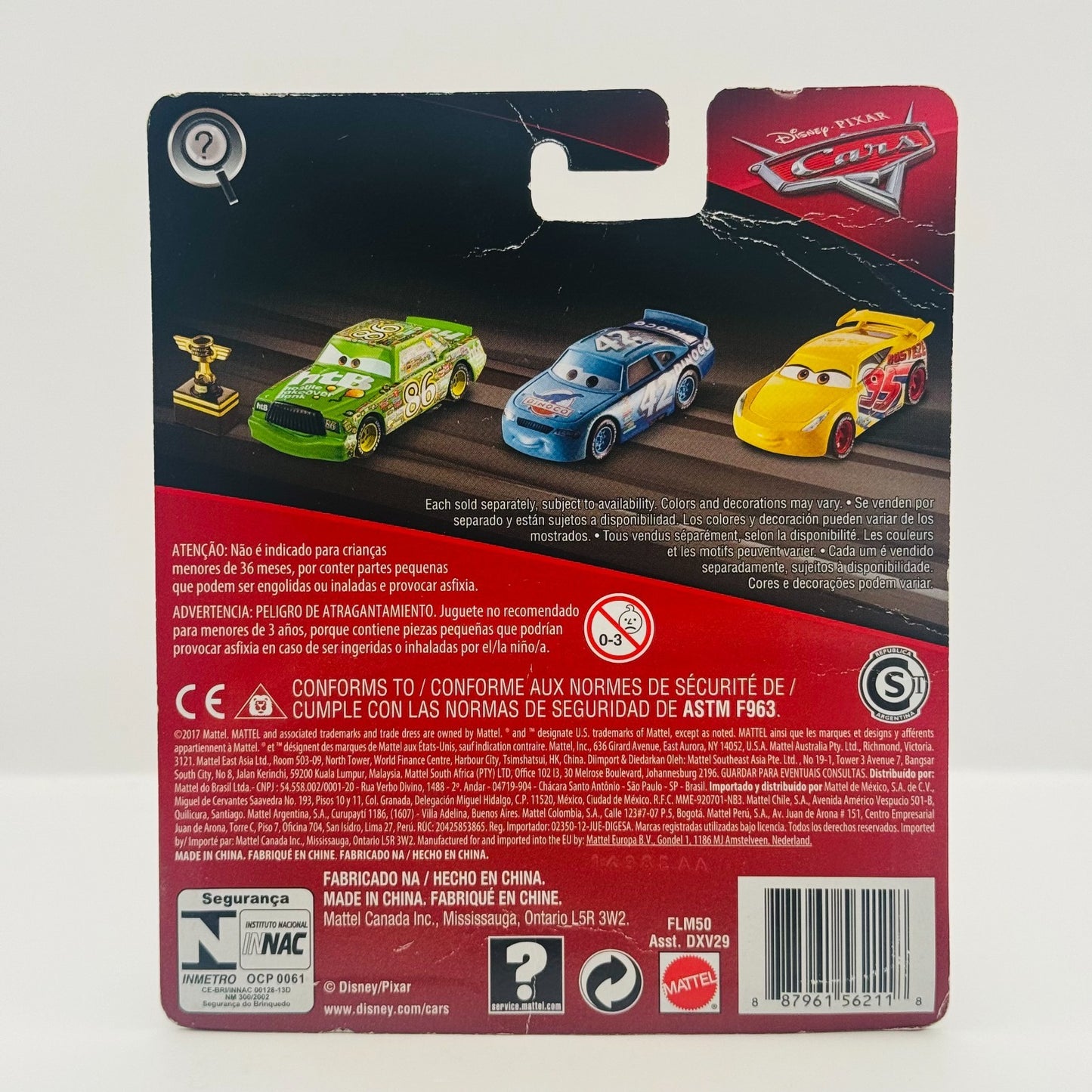 Disney Pixar Cars - JACKSON STORM RUBBER TIRES Scavenger Hunt 2018- 1:55 Diecast