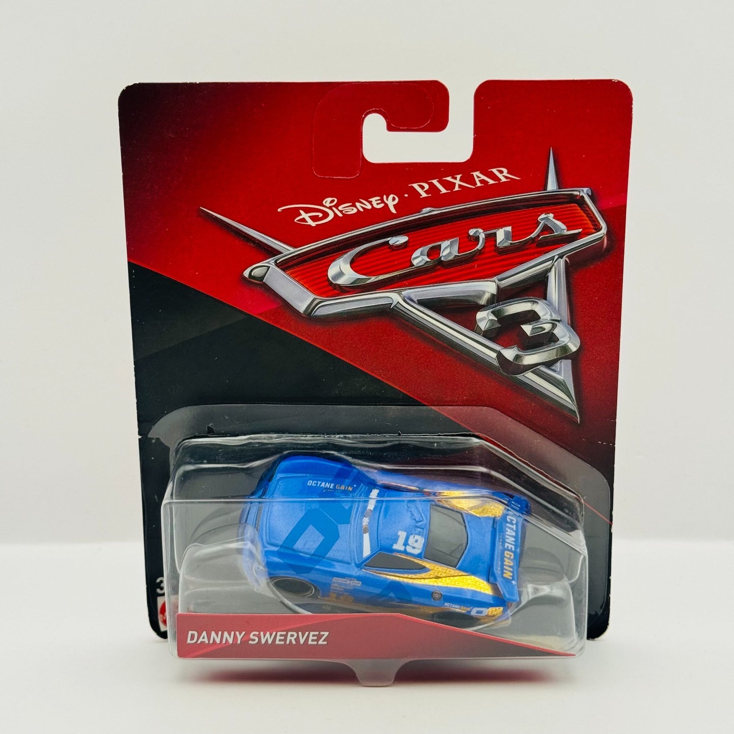 Disney Pixar Cars - DANNY SWERVEZ OCTANE GAIN Next Gen 2017 - 1:55 Diecast