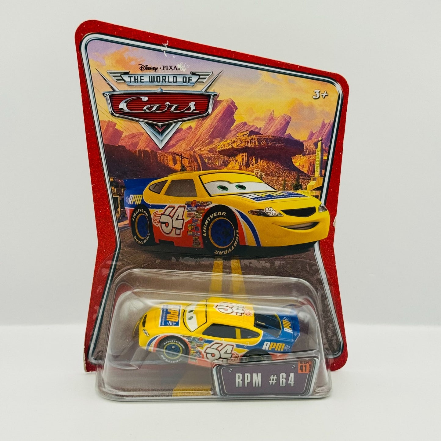 Disney Pixar Cars - WINFORD BRADFORD RPM Piston World of Cars 2008 1:55 Diecast