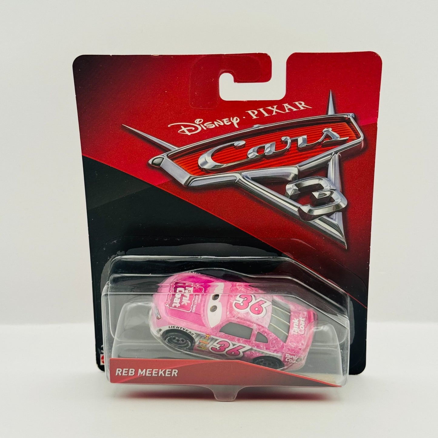 Disney Pixar Cars - REB MEEKER TANK COAT Veteran Racer 2017 - 1:55 Diecast