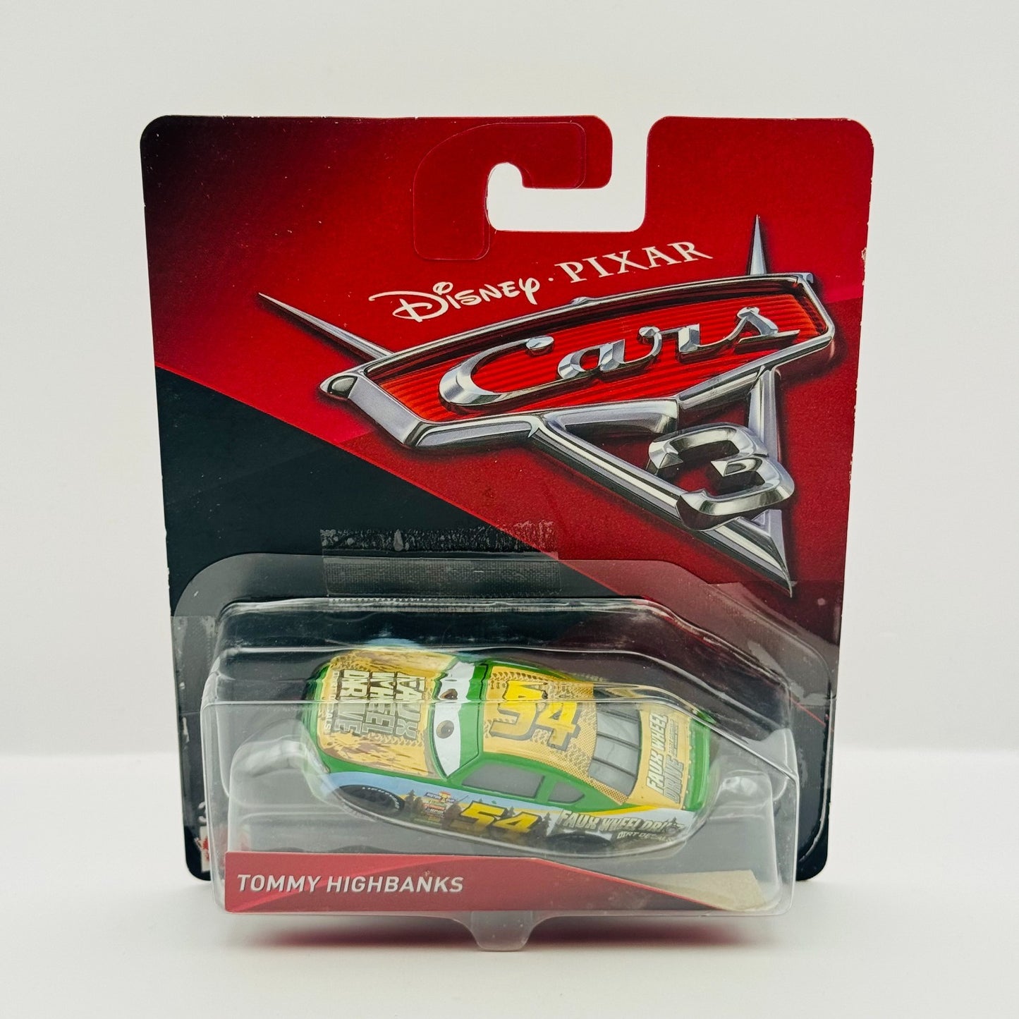 Disney Pixar Cars - TOMMY HIGHBANKS FAUX WHEEL DRIVE Cars 3 2017 - 1:55 Diecast