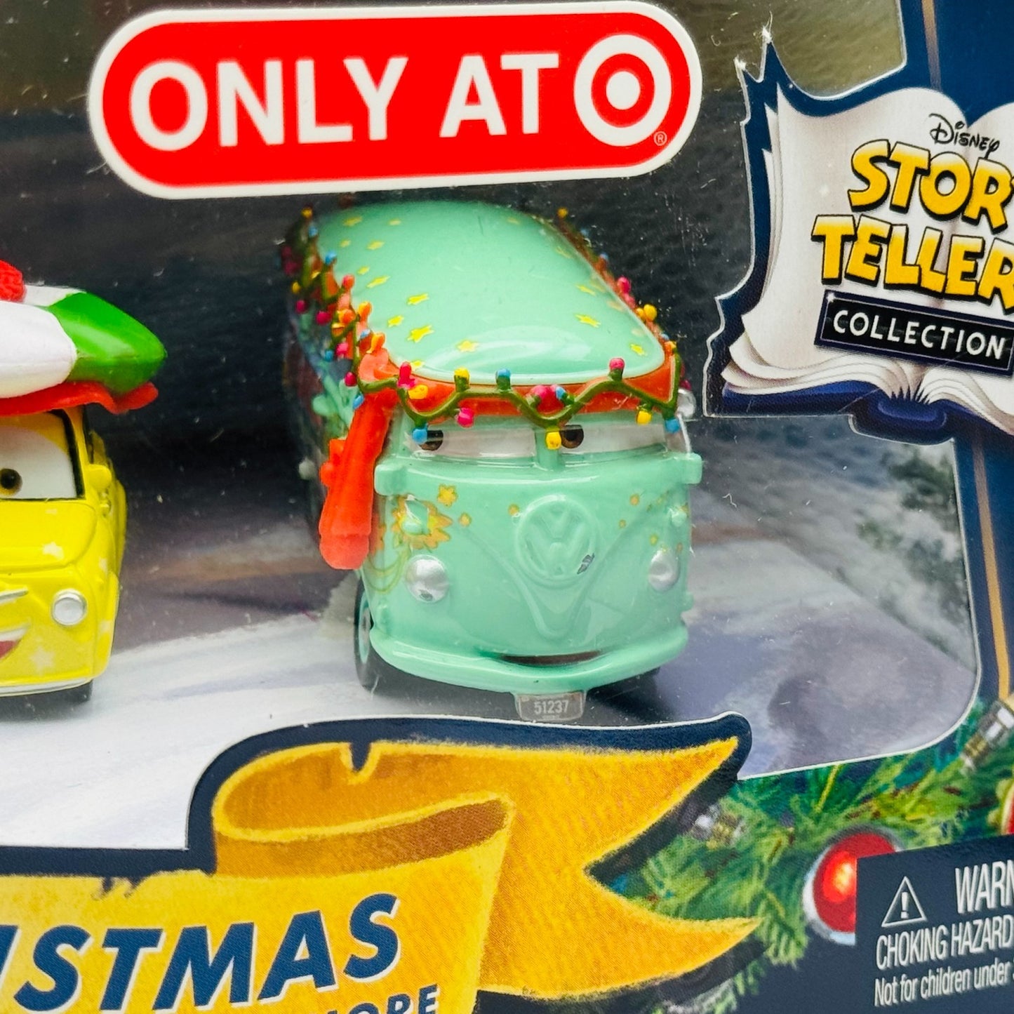 Disney Pixar Cars - MATER SAVES CHRISTMAS 5-PK FILLMORE LUIGI GUIDO 1:55 Diecast
