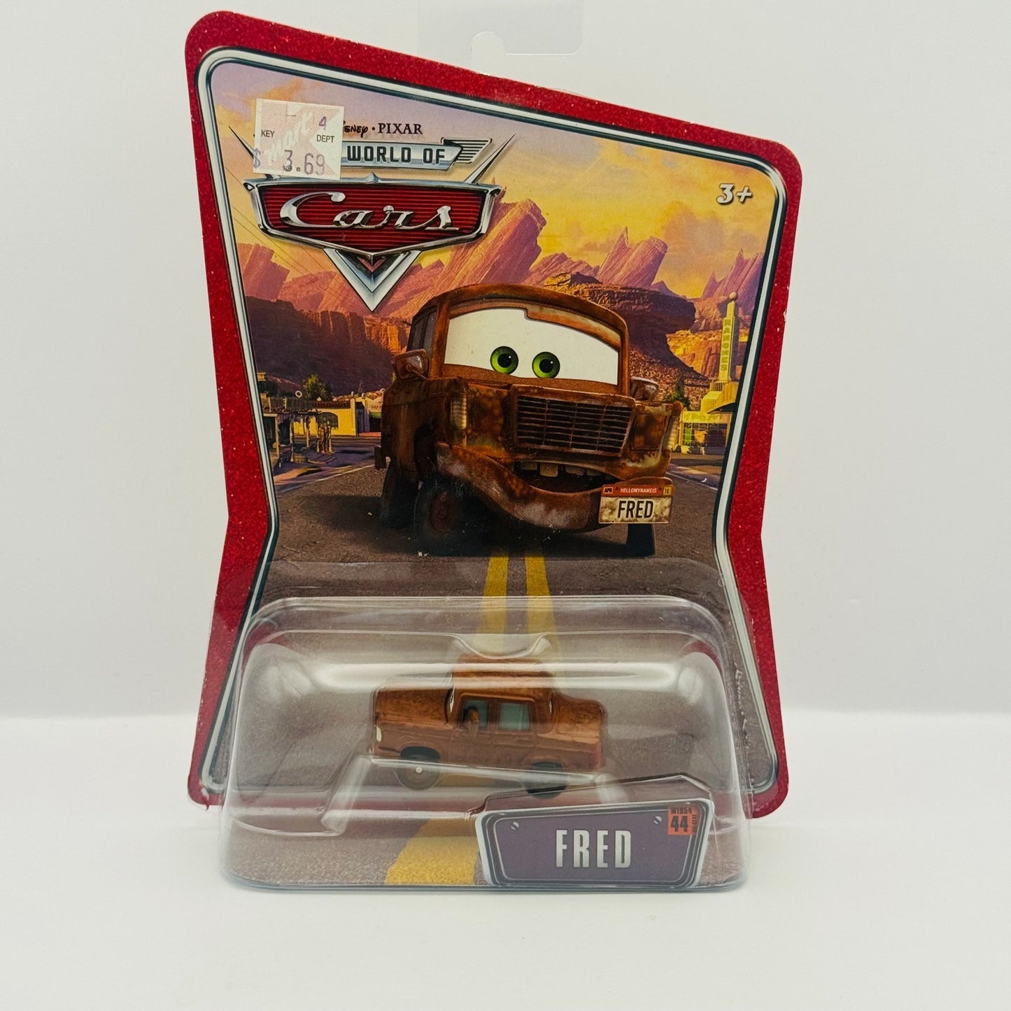 Disney Pixar Cars - FRED (Small) World of Cars 2008 - 1:55 Diecast