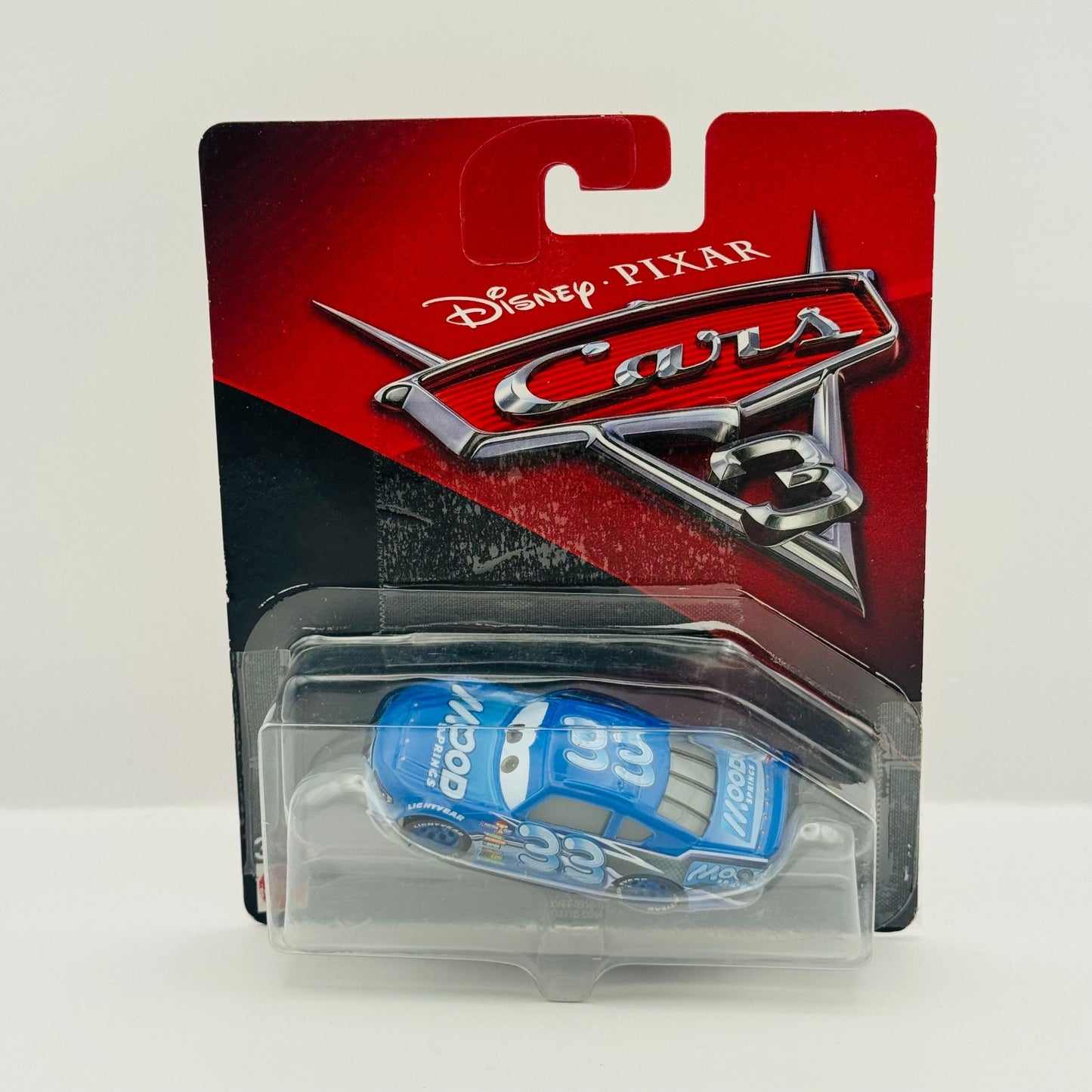 Disney Pixar Cars DUD THROTTLEMAN MOOD SPRINGS Veteran Cars 3 2017 1:55 Diecast