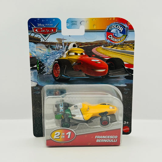 Disney Pixar Cars - COLOR CHANGERS GRC FRANCESCO BERNOULLI - 1:55 Scale