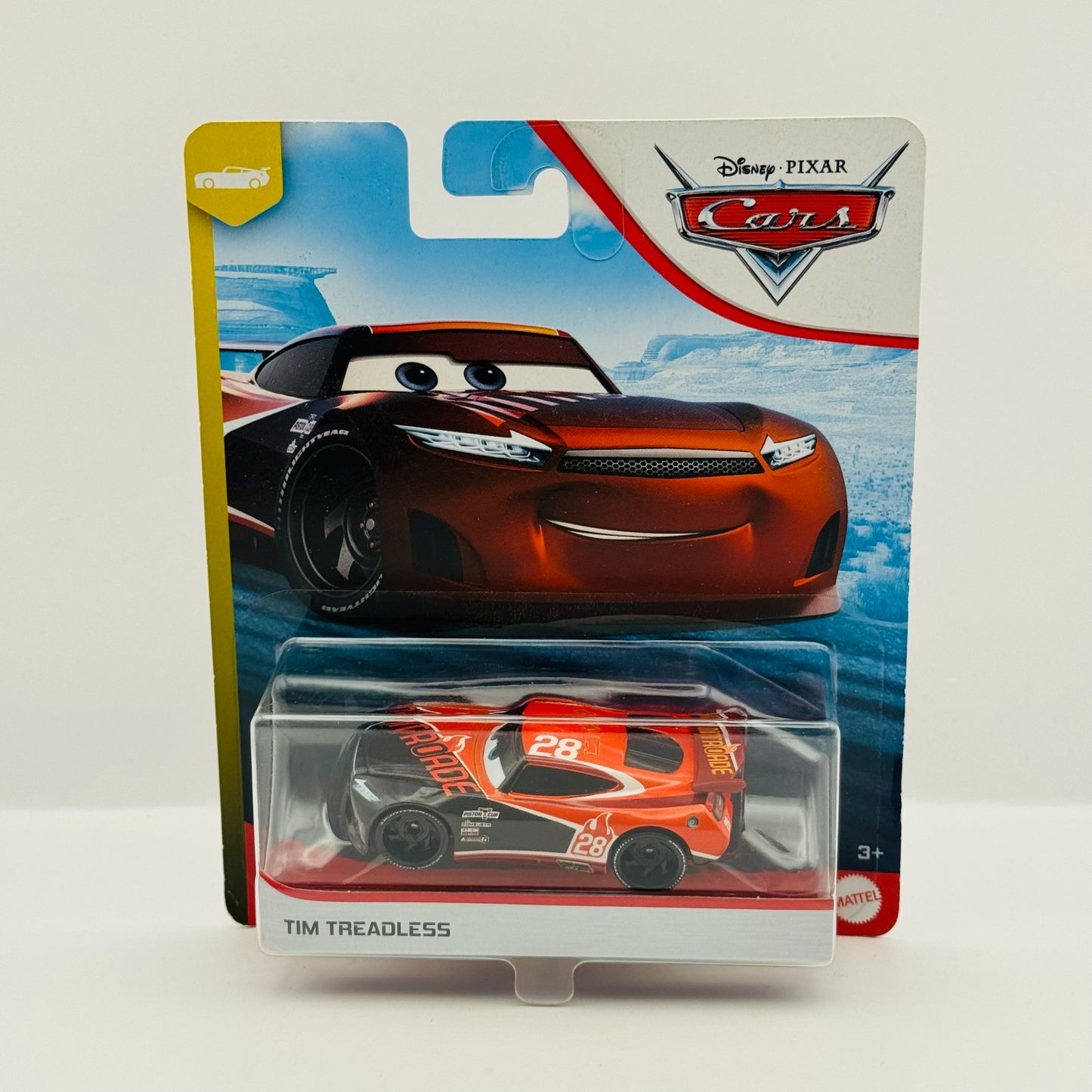 Disney Pixar Cars - TIM TREADLESS NITROADE  Blue Desert 2020 - 1:55 Diecast