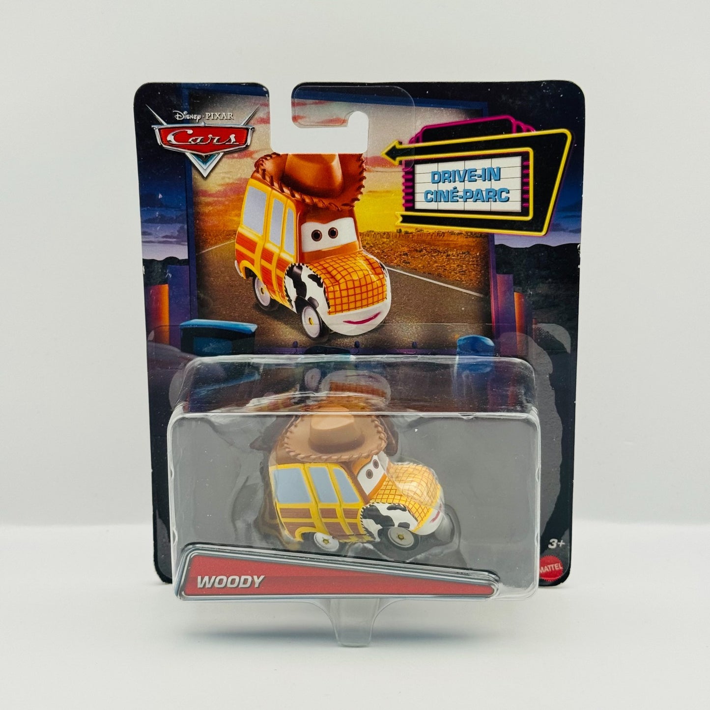 Disney Pixar Cars - DRIVE-IN WOODY Toy Story- 1:55 Diecast