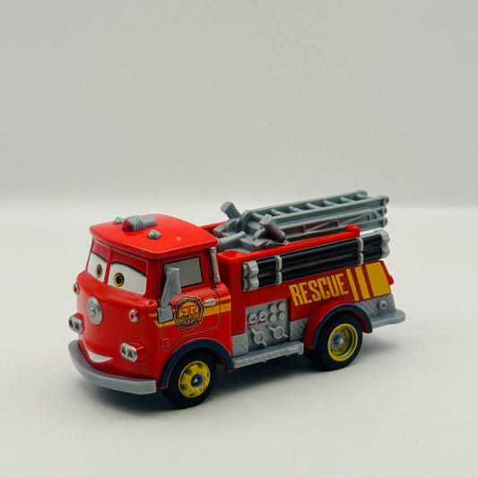Disney Pixar Cars - RACE & RESCUE RED FIRETRUCK 2025 - 1:55 Diecast