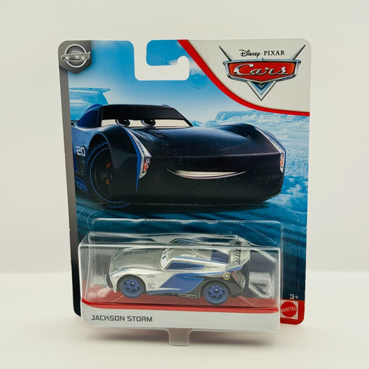 Disney Pixar Cars - METALLIC SILVER JACKSON STORM Scavenger Hunt - 1:55 Diecast
