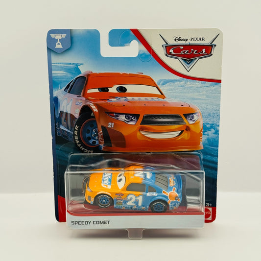 Disney Pixar Cars - SPEEDY COMET BLINKR Blue Desert 2020 - 1:55 Diecast