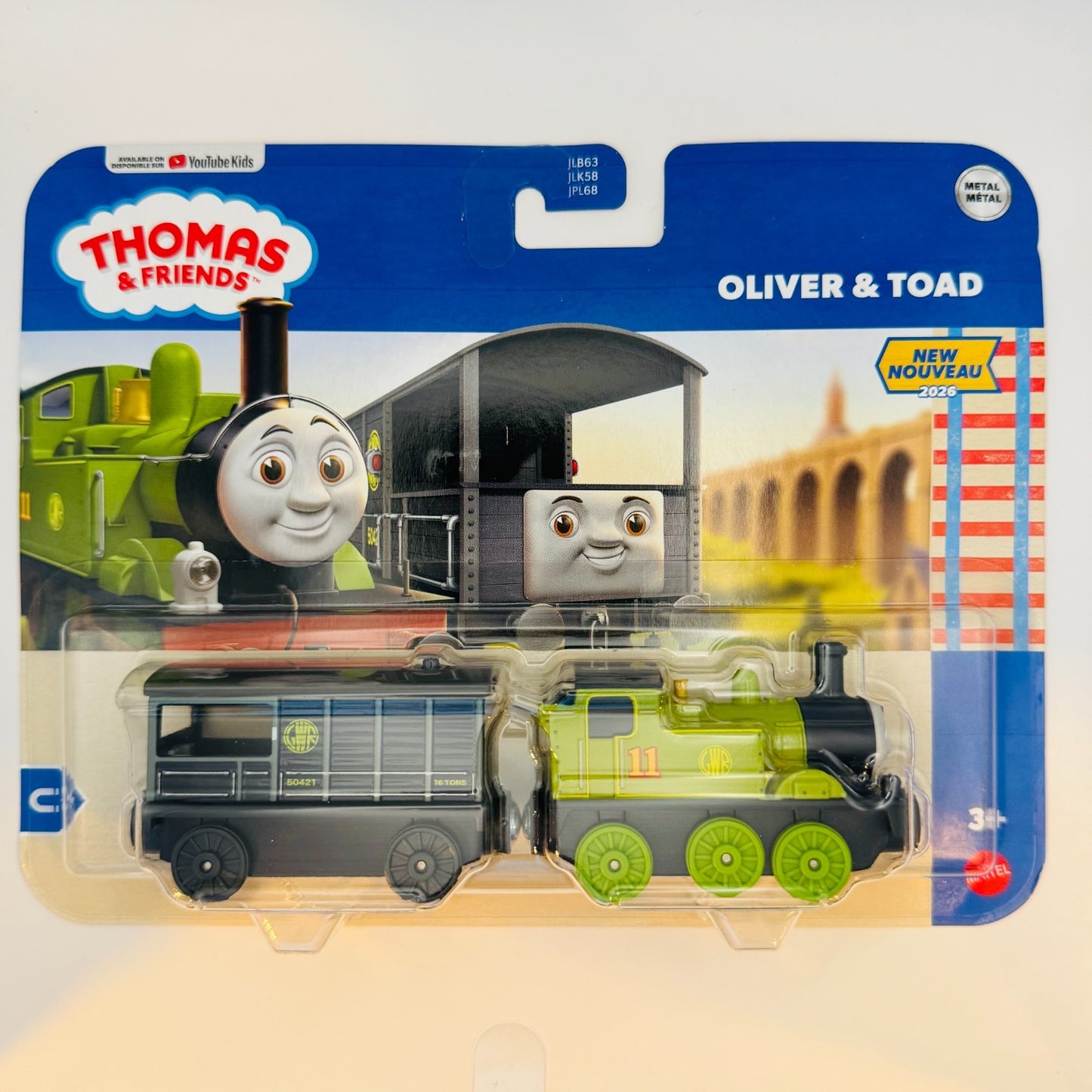 Thomas & Friends - OLIVER & TOAD 2026 Metal Collection - 1:55 Diecast