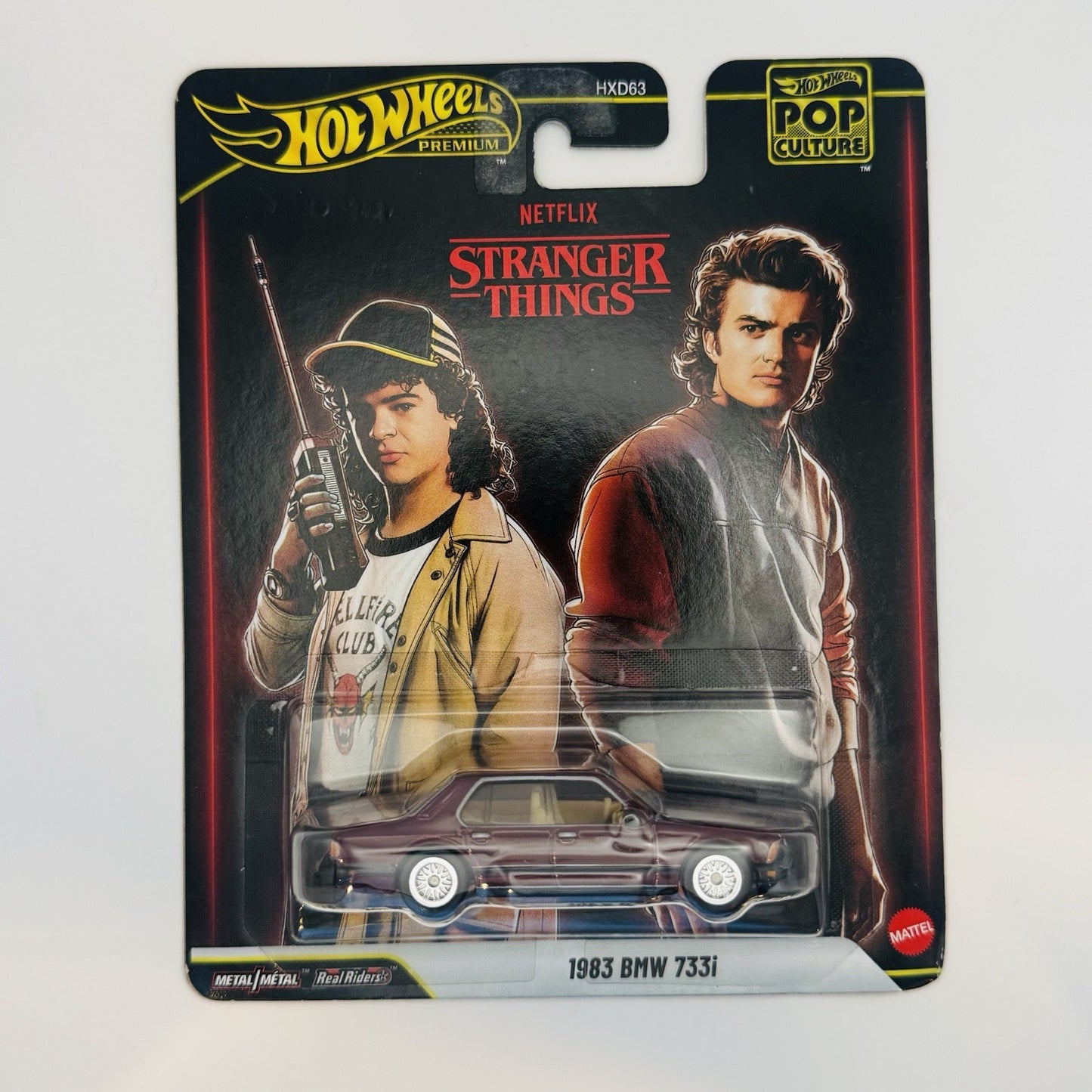 Hot Wheels Premium - STRANGER THINGS STEVE’S 1985 BMW 733i - 1:64 Diecast