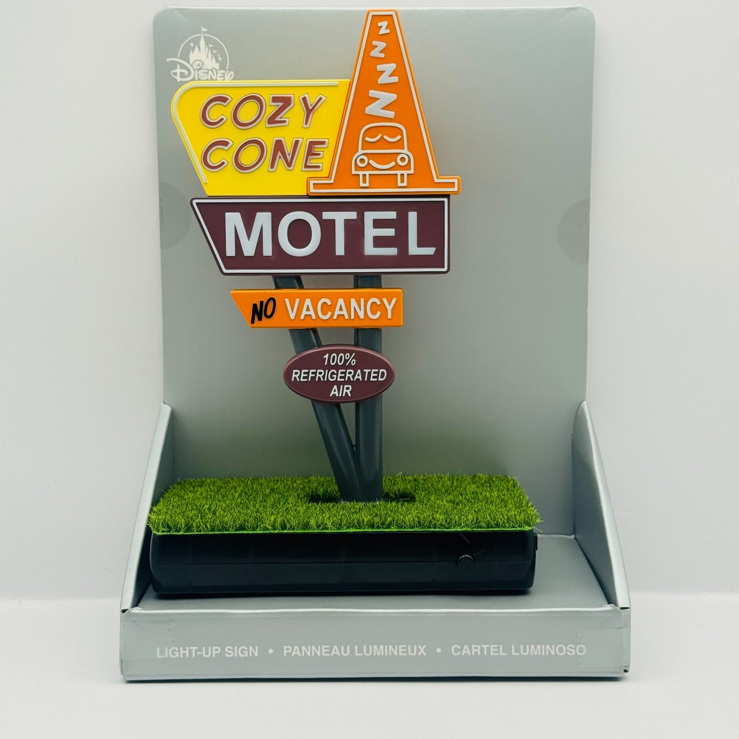 Disney Pixar Cars - LIGHT-UP COZY CONE MOTEL SIGN CARS LAND EXCLUSIVE