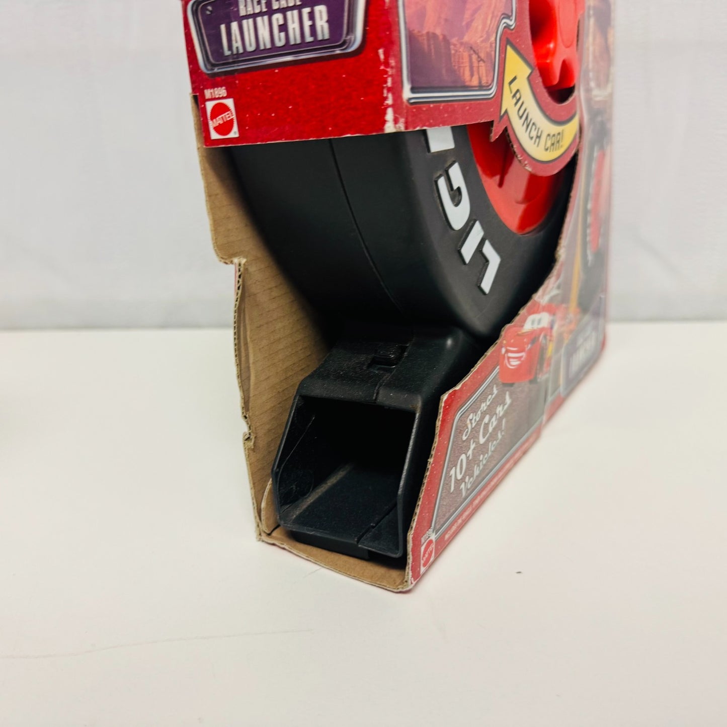 Disney Pixar Cars - RACE CASE LAUNCHER *NO CAR* 2008 Carry Case - 1:55 Scale