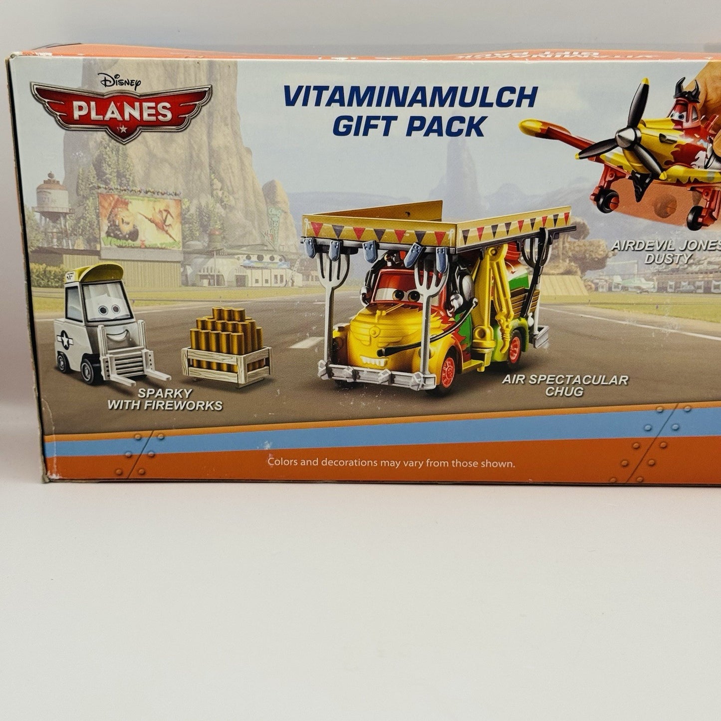 Disney Planes & Pixar Cars - VITAMINAMULCH GIFT PACK SPARKY, CHUG - 1:55 Diecast