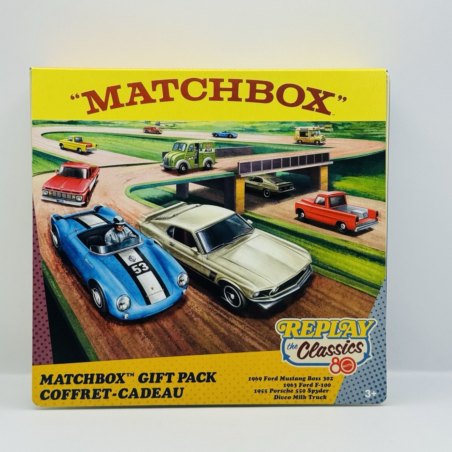 Matchbox Replay the Classics Gift Pack 2025 Ford Divco Porsche FSB 1:64 Diecast