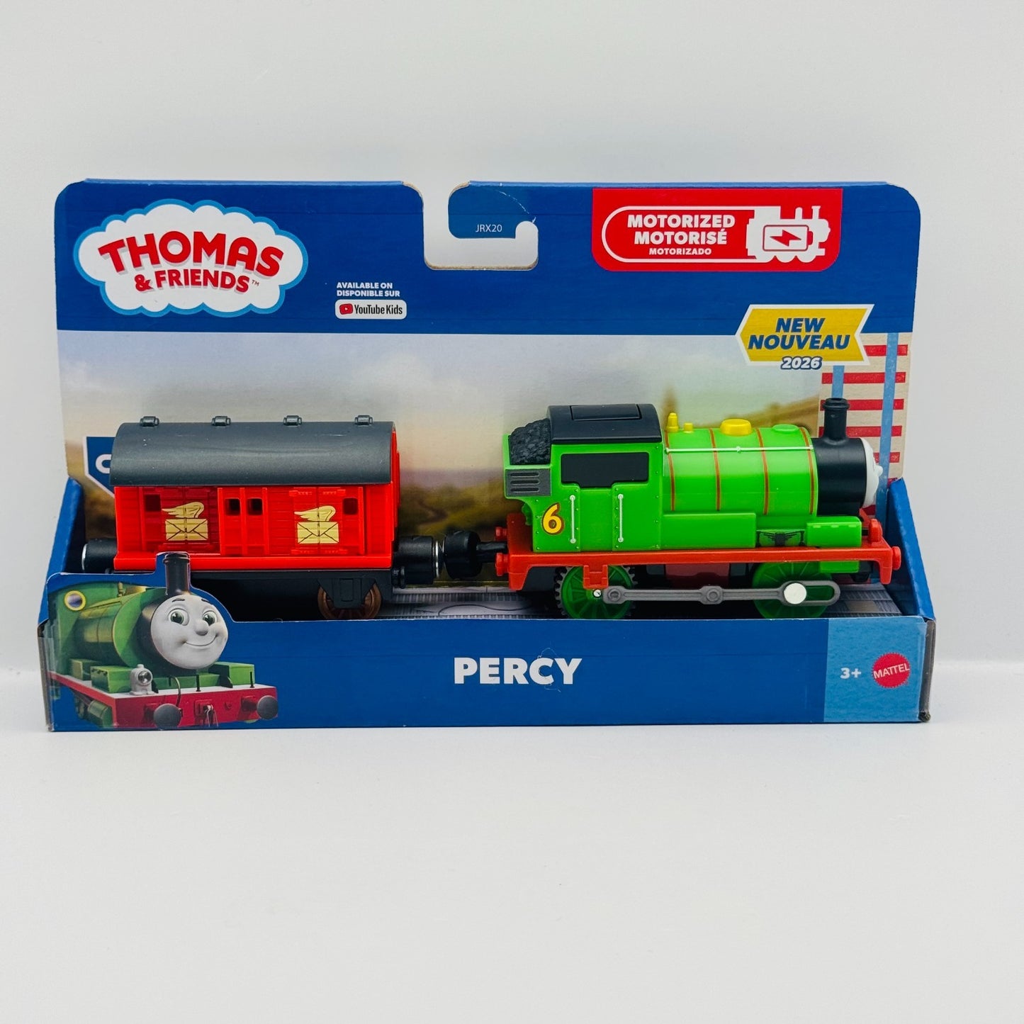 Thomas & Friends - MOTORIZED TRACKMASTER PERCY & MAIL TRUCK 2026 - Magnetic
