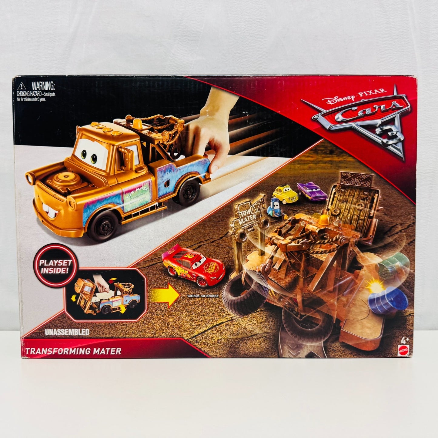 Disney Pixar Cars - TRANSFORMING MATER PLAYSET 2017 - 1:55 Scale