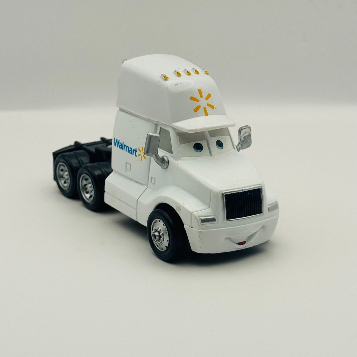 Disney Pixar Cars - WALMART WALLY HAULER CAB *Glued Mirrors* - 1:55 Diecast