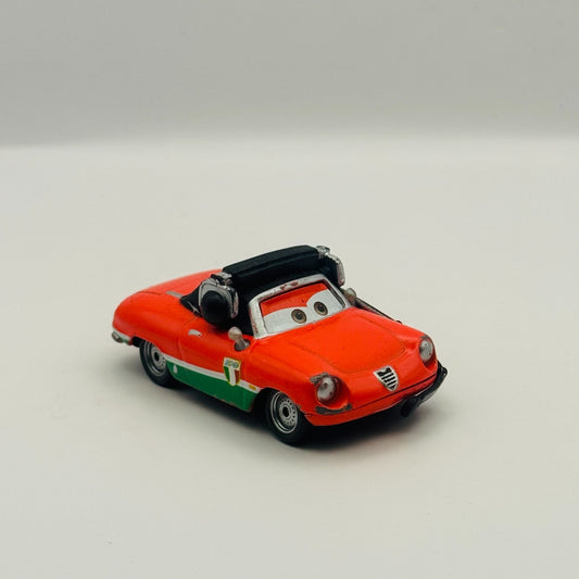 Disney Pixar Cars - GIUSEPPE MOTOROSI FRANCESCO CREW CHIEF - 1:55 Diecast