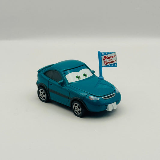 Disney Pixar Cars Toon - BUCKY BRAKEDUST Mater The Greater 2015 - 1:55 Diecast