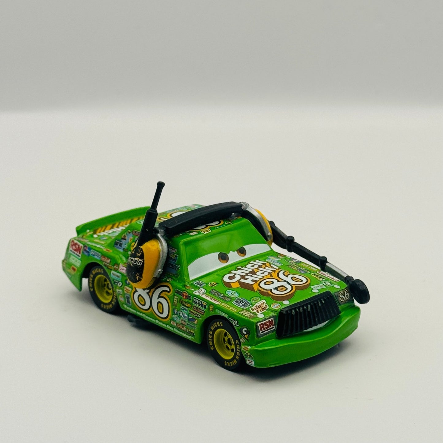 Disney Pixar Cars - CHICK HICKS WITH HEADSET Cars 3 2017 - 1:55 Diecast