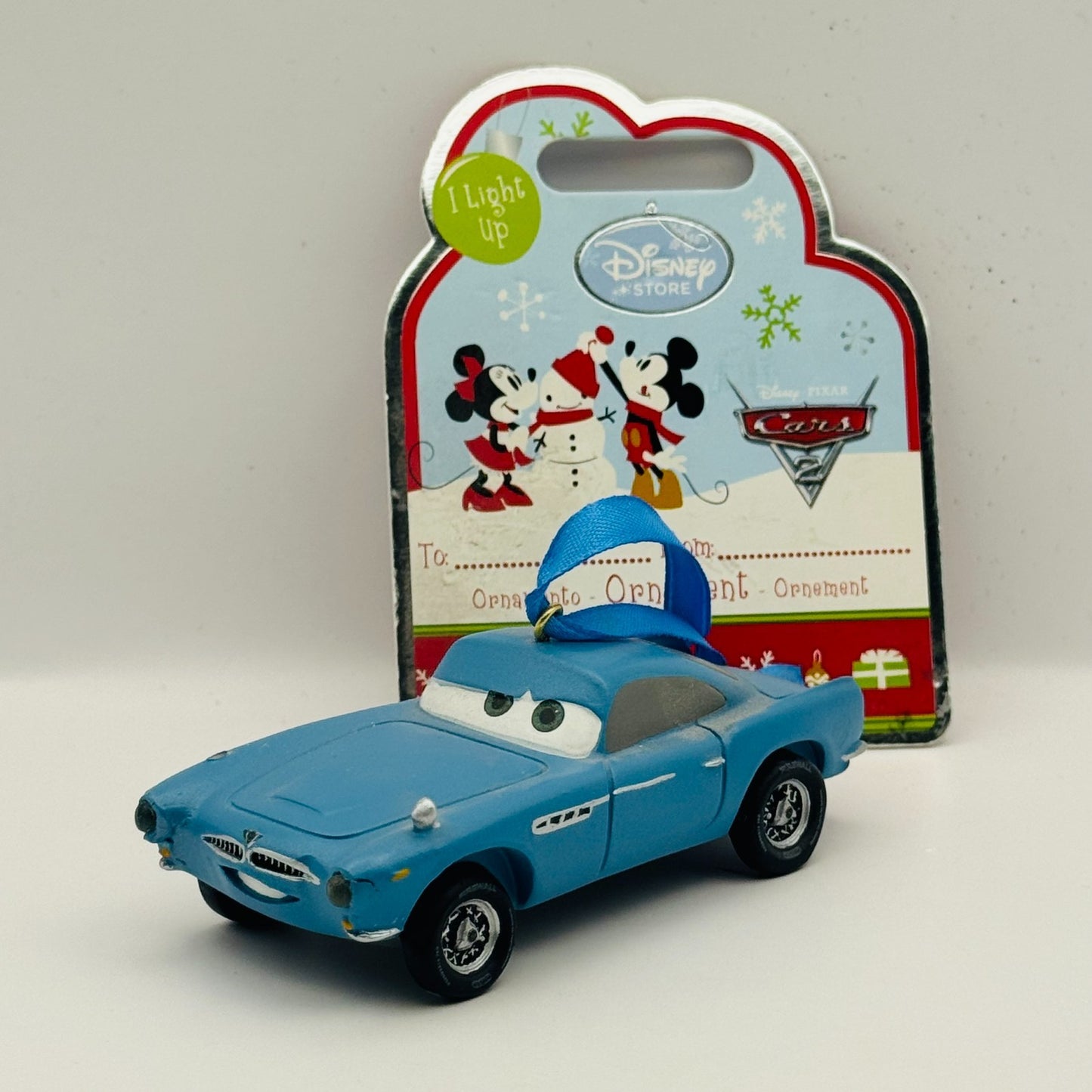 Disney Pixar Cars - FINN MCMISSILE ORNAMET Disney Store *Broken Mirror* - 2011