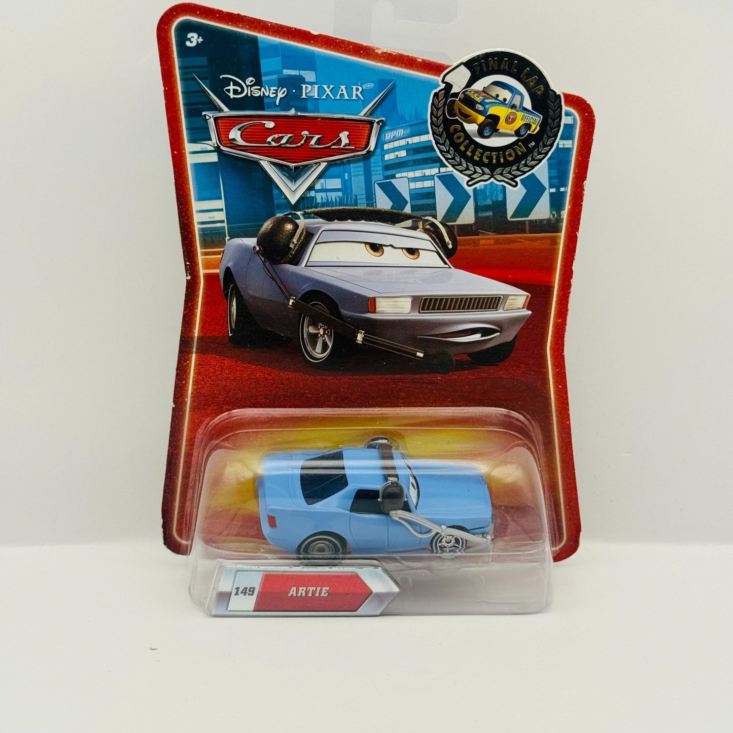 Disney Pixar Cars - ARTIE Final Lap 2010 - 1:55 Diecast