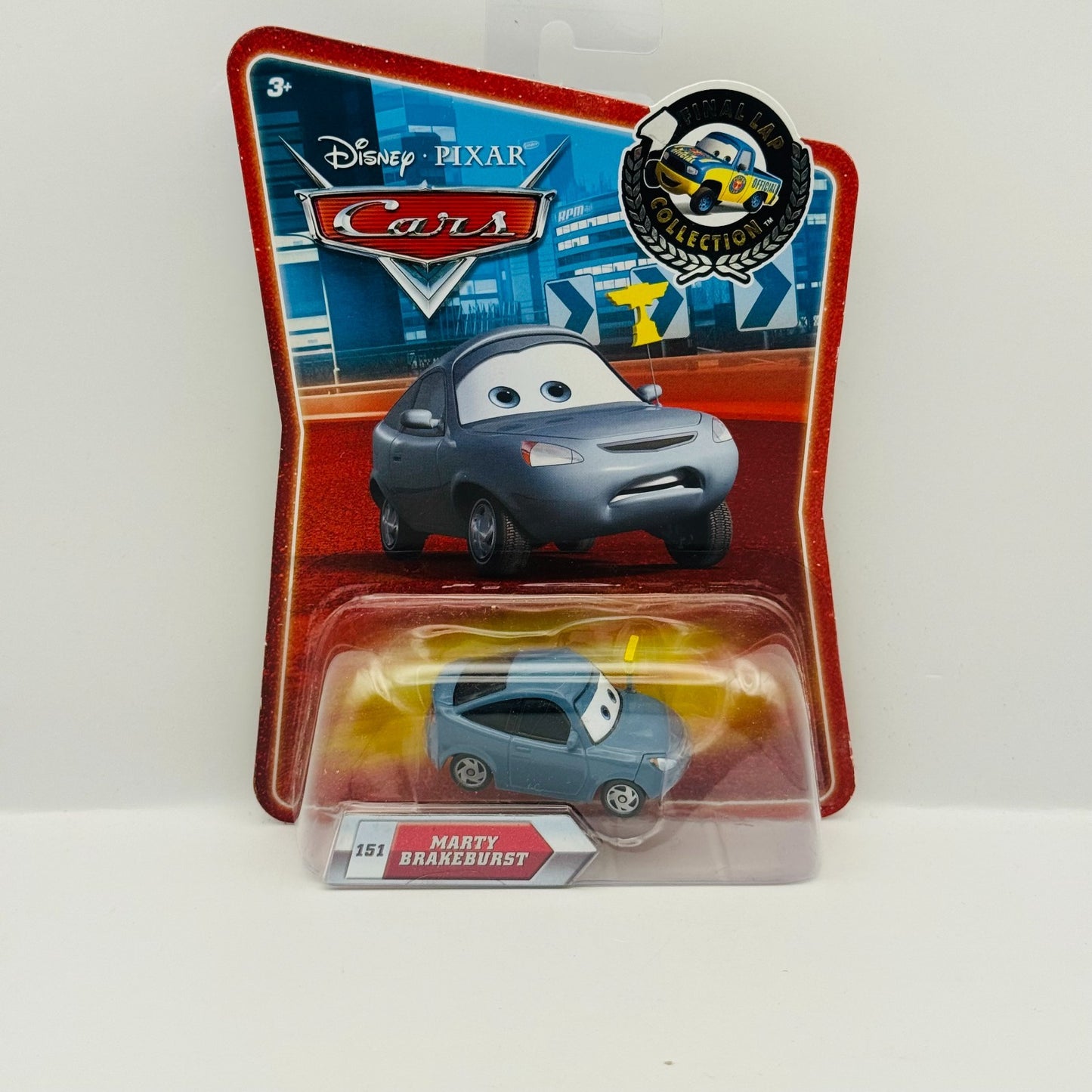 Disney Pixar Cars - MARTY BRAKEBURST Final Lap 2010 - 1:55 Diecast