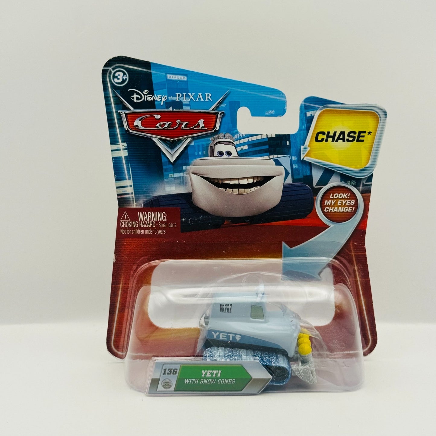 Disney Pixar Cars - YETI WITH SNOW CONES *CHASE* 2010 - 1:55 Diecast