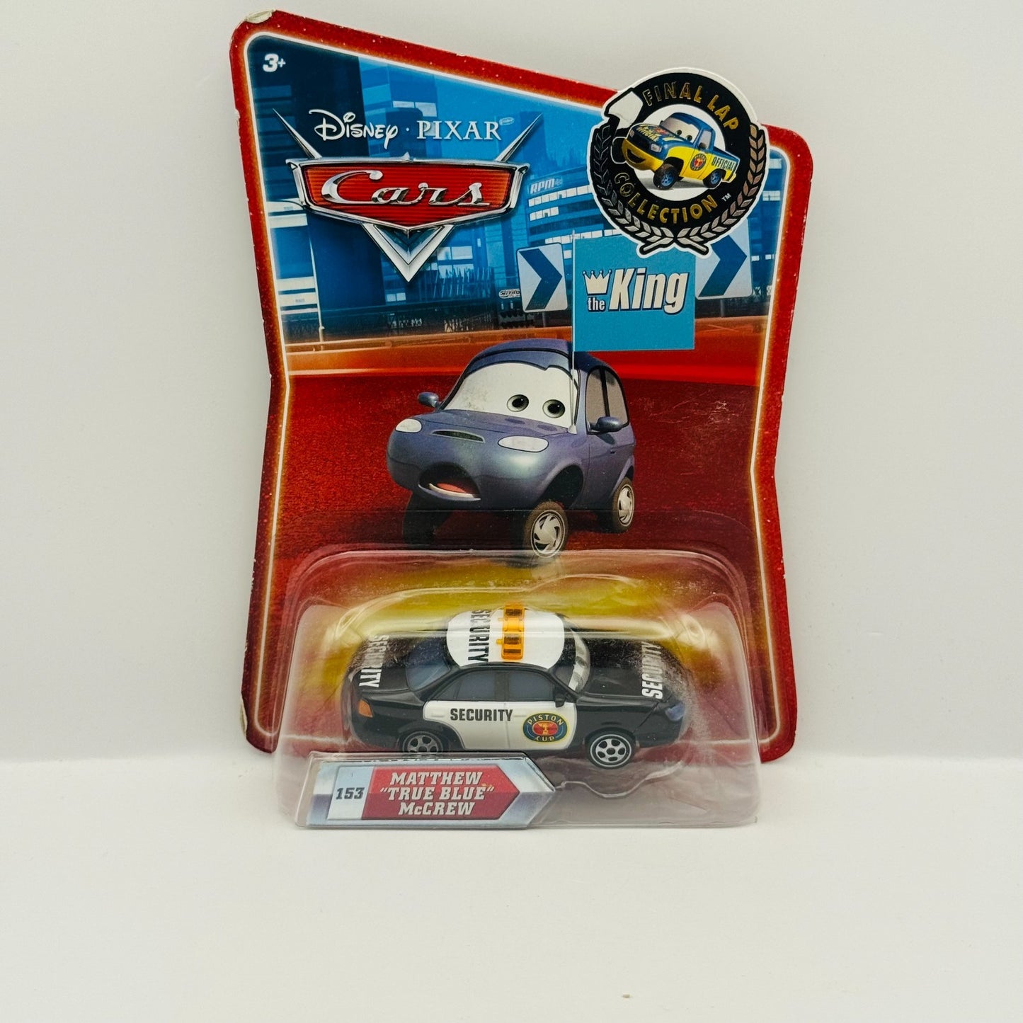 Disney Pixar Cars - MARLON CLUTCHES ON MATTHEW CARD ERROR *RARE* - 1:55 Diecast