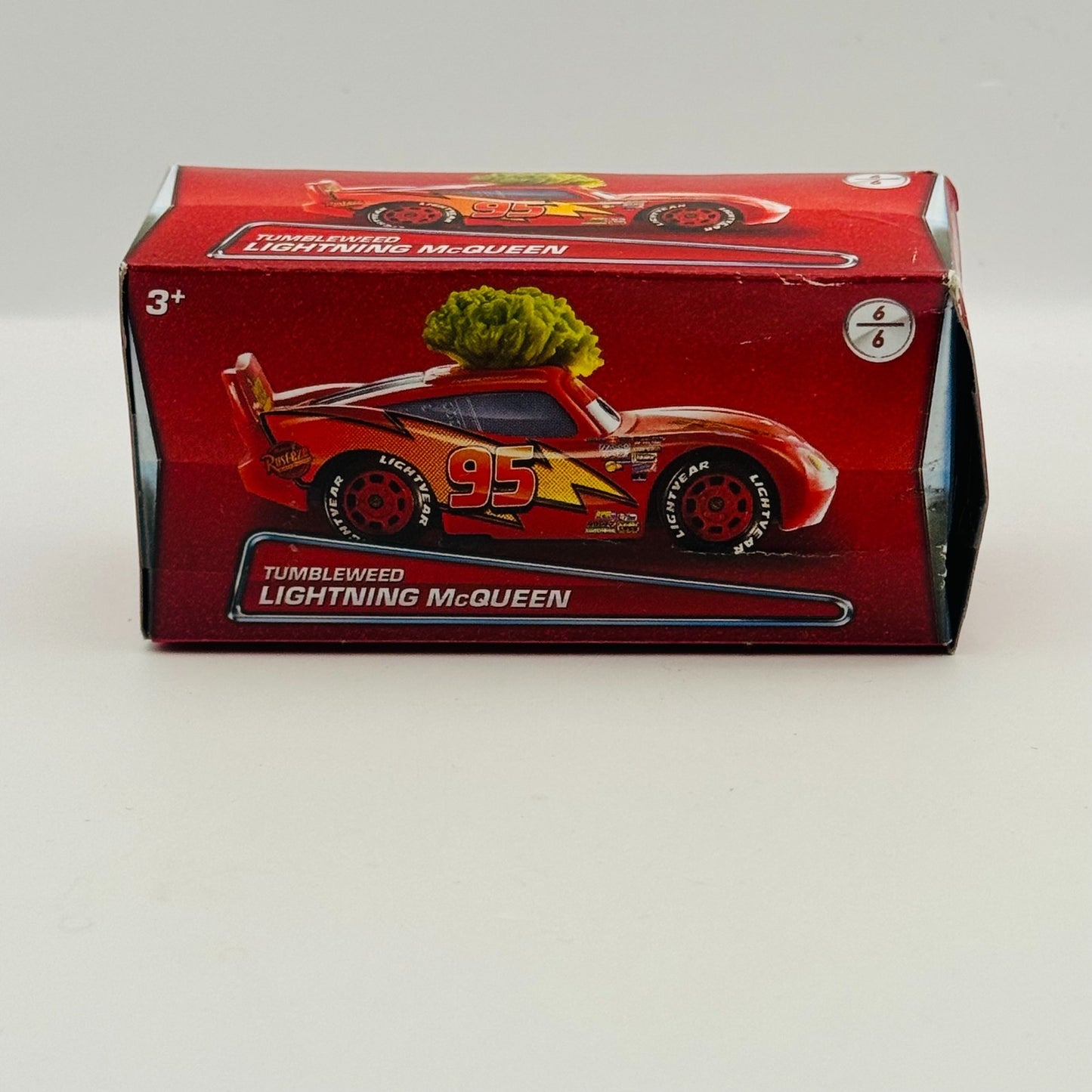 Disney Pixar Cars -  TUMBLEWEED LIGHTNING MCQUEEN Boxes 2016 - 1:55 Diecast