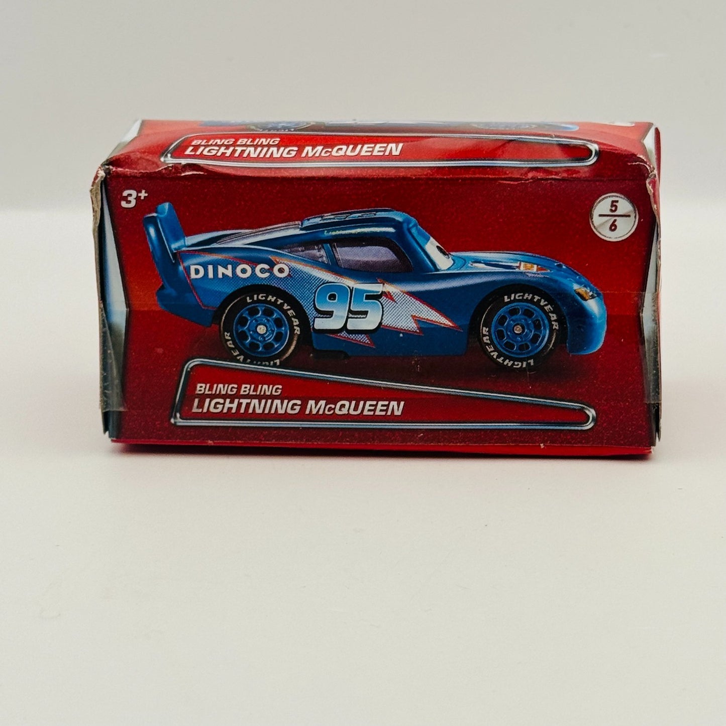Disney Pixar Cars -  BLING BLING LIGHTNING MCQUEEN Boxes 2016 - 1:55 Diecast
