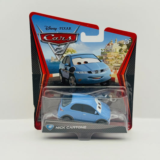 Disney Pixar Cars - NICK CARTONE Cars 2 2012 - 1:55 Diecast