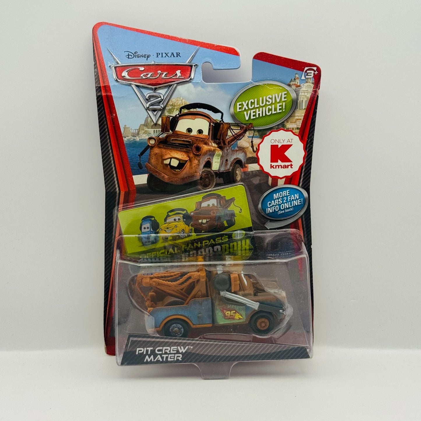Disney Pixar Cars - PIT CREW MATER WITH HEADSET Cars 2 2011 - 1:55 Diecast
