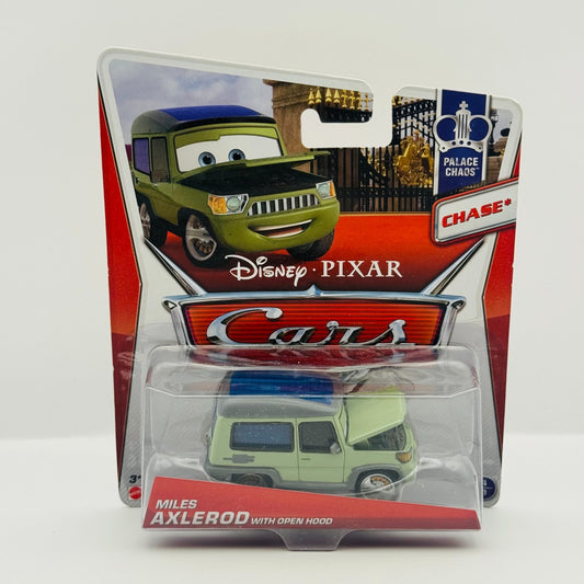 Disney Pixar Cars - MILES AXLEROD WITH OPEN HOOD Palace Chaos 2013 1:55 Diecast