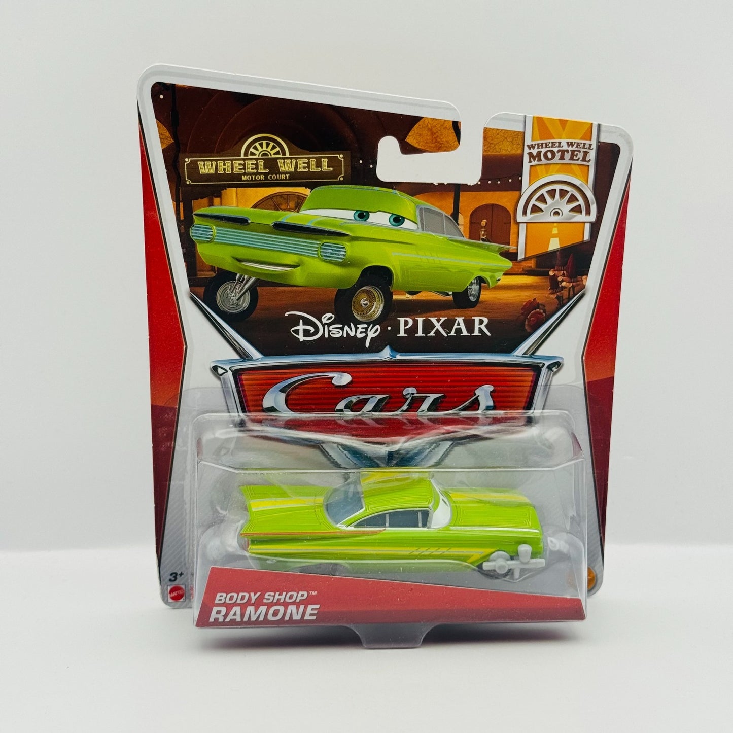 Disney Pixar Cars - BODY SHOP RAMONE ARTIST Wheel Well Motel 2013 - 1:55 Diecast