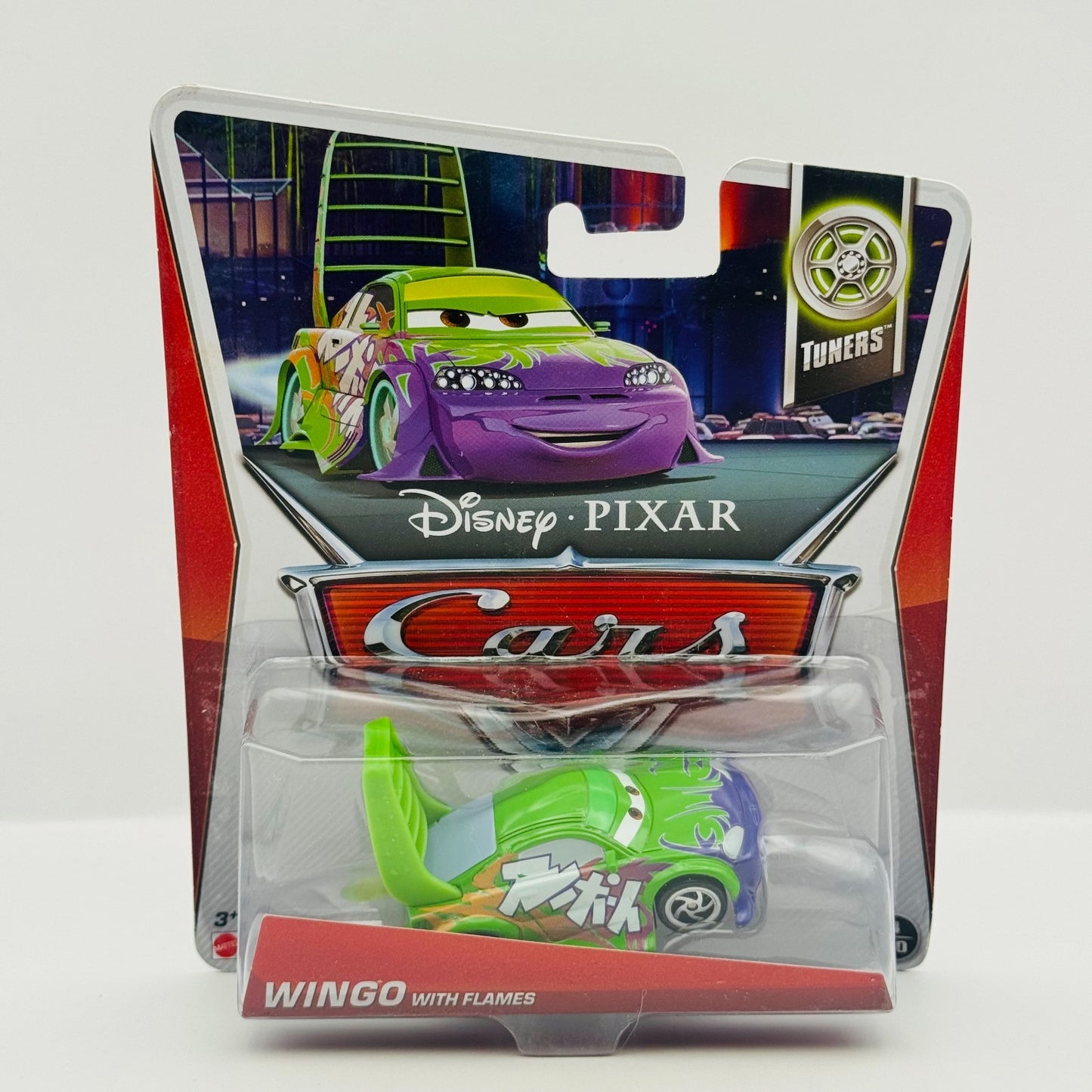 Disney Pixar Cars - WINGO WITH FLAMES Tuners 2013 - 1:55 Diecast
