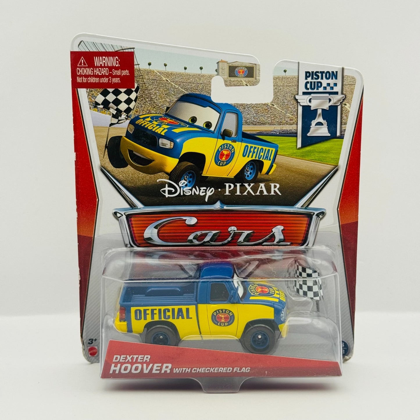 Disney Pixar Cars - DEXTER HOOVER CHECKERED FLAG Piston Cup 2013 - 1:55 Diecast